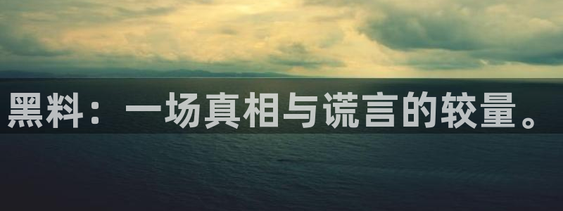 51热门大瓜今日吃瓜：黑料：一场真相与谎言的较量。