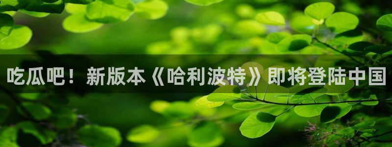 吃瓜网是全网更新最快：吃瓜吧！新版本《哈利波特》即将登陆中国